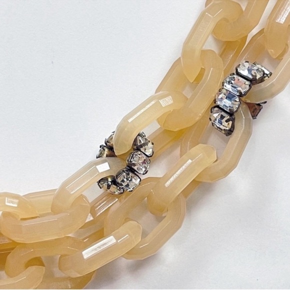 J. Crew Lucite Link Necklace - Picture 3 of 6